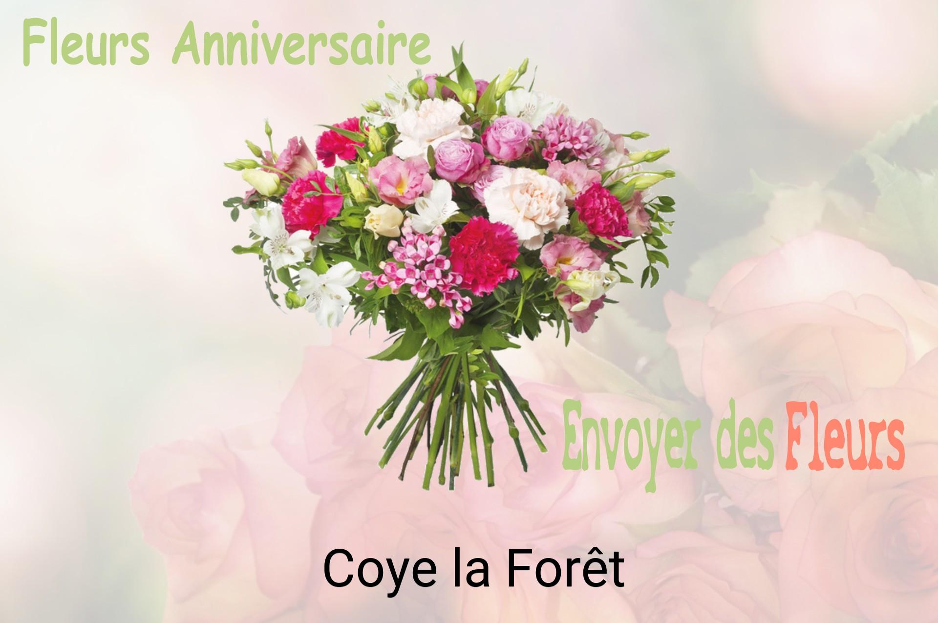 Bouquet de fleurs d’anniversaire livré à Coye-la-Forêt