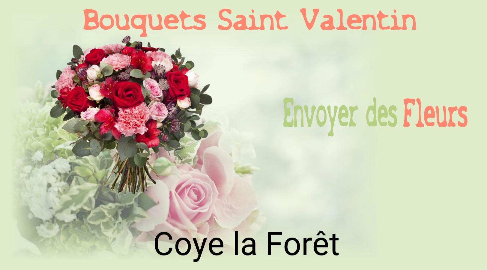 Roses de Saint-Valentin livrées à Coye-la-Forêt